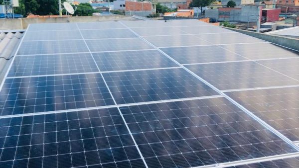 Projeto fotovoltaico empresarial Nova Esperança